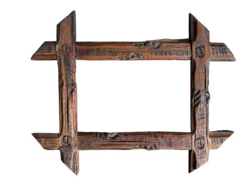 Black Forest  Wood Carved Frame German Antique  #130 | Etsy (US)