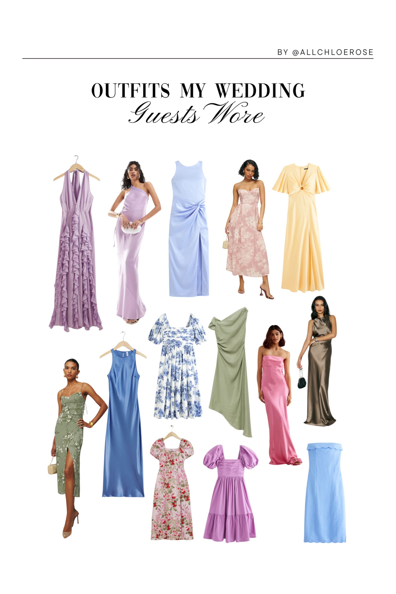 Outfits my wedding guests wore ✨