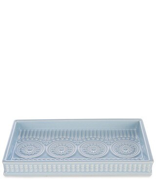 Southern Living Simplicity Collection Savannah Ceramic Vanity Tray | Dillard's | Dillard's