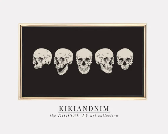 Samsung Frame Tv Art  Halloween Frame Tv Art  Samsung Art Tv - Etsy | Etsy (US)