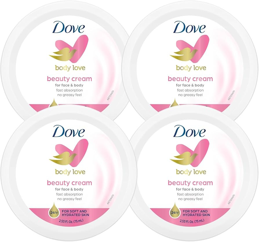 Dove Nourishing Body Care, Face, Hand, and Body Beauty Cream for Normal to Dry Skin Lotion for Wo... | Amazon (US)