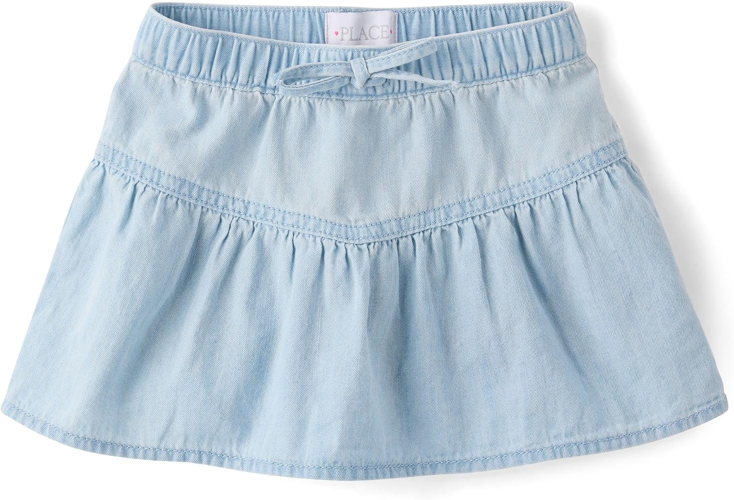 The Children's Place Baby Girls' And Toddler Denim Skort | Amazon (US)