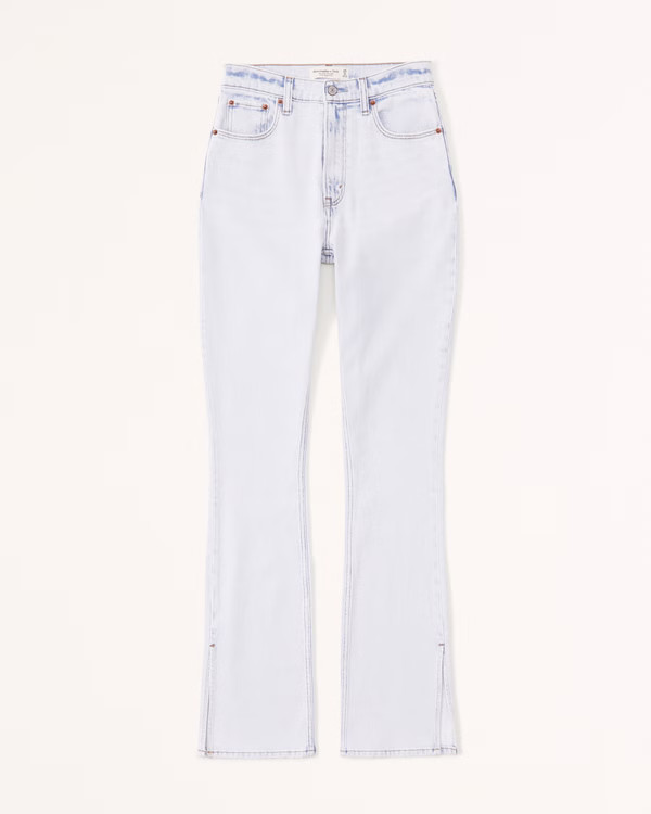 Curve Love Ultra High Rise 90s Slim Straight Jean | Abercrombie & Fitch (US)