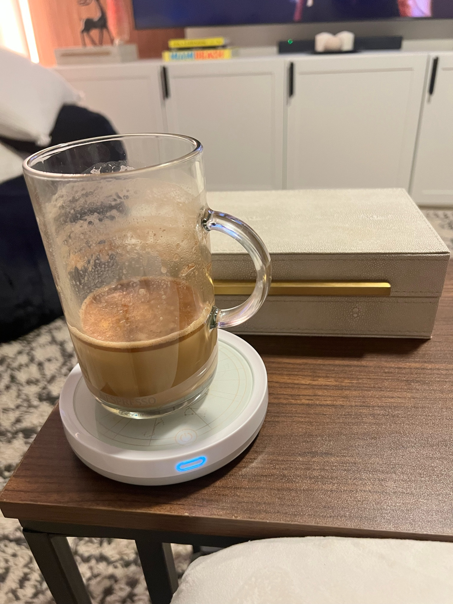 The best Amazon Find! Coffee warmer is the best! #amazonfind #coffee #hotcoffee 

#LTKCyberweek #LTKhome