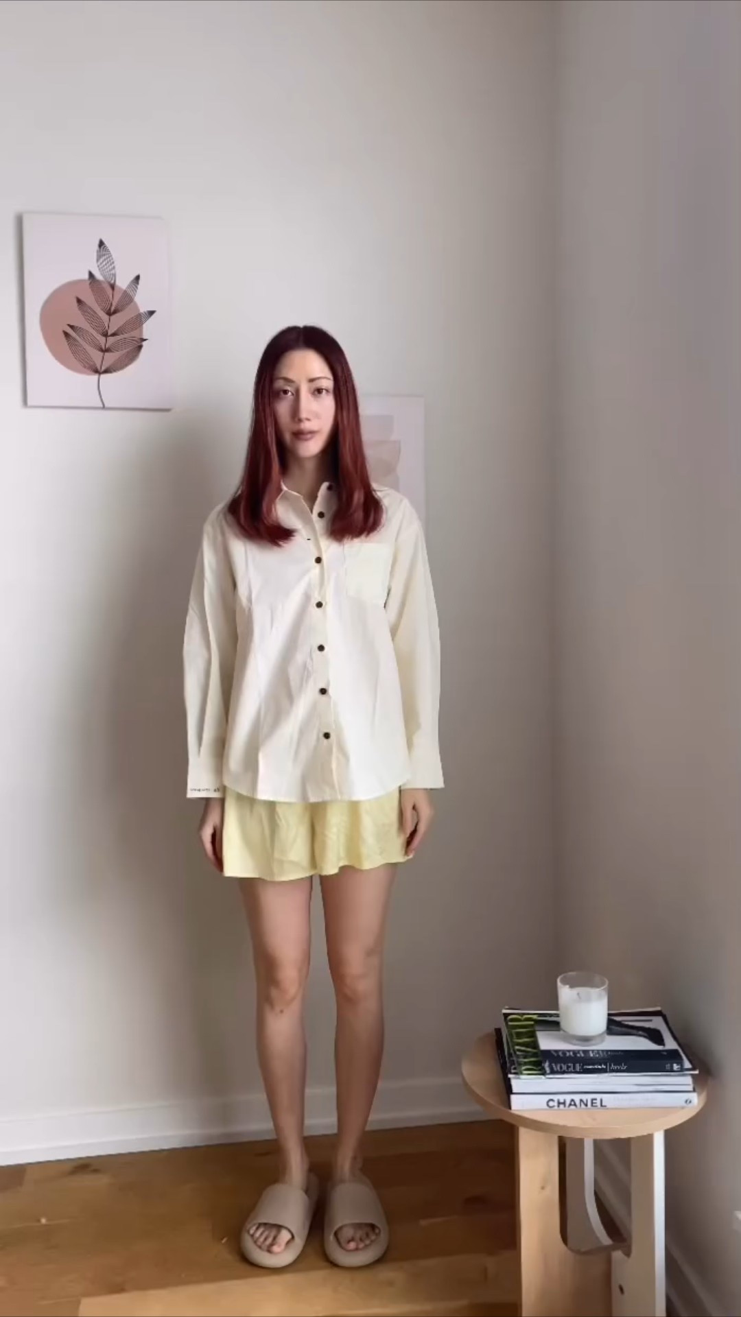 What style would you call this?☺️
.
Shirt @simpleretro made of 100% cotton 
#simpleretro 
.
.
#mixandmatchstyle #springstreetstyle #knitvest #crochetskirt #springoutfitinspo #minimalstreetstyledaily #scandifashion