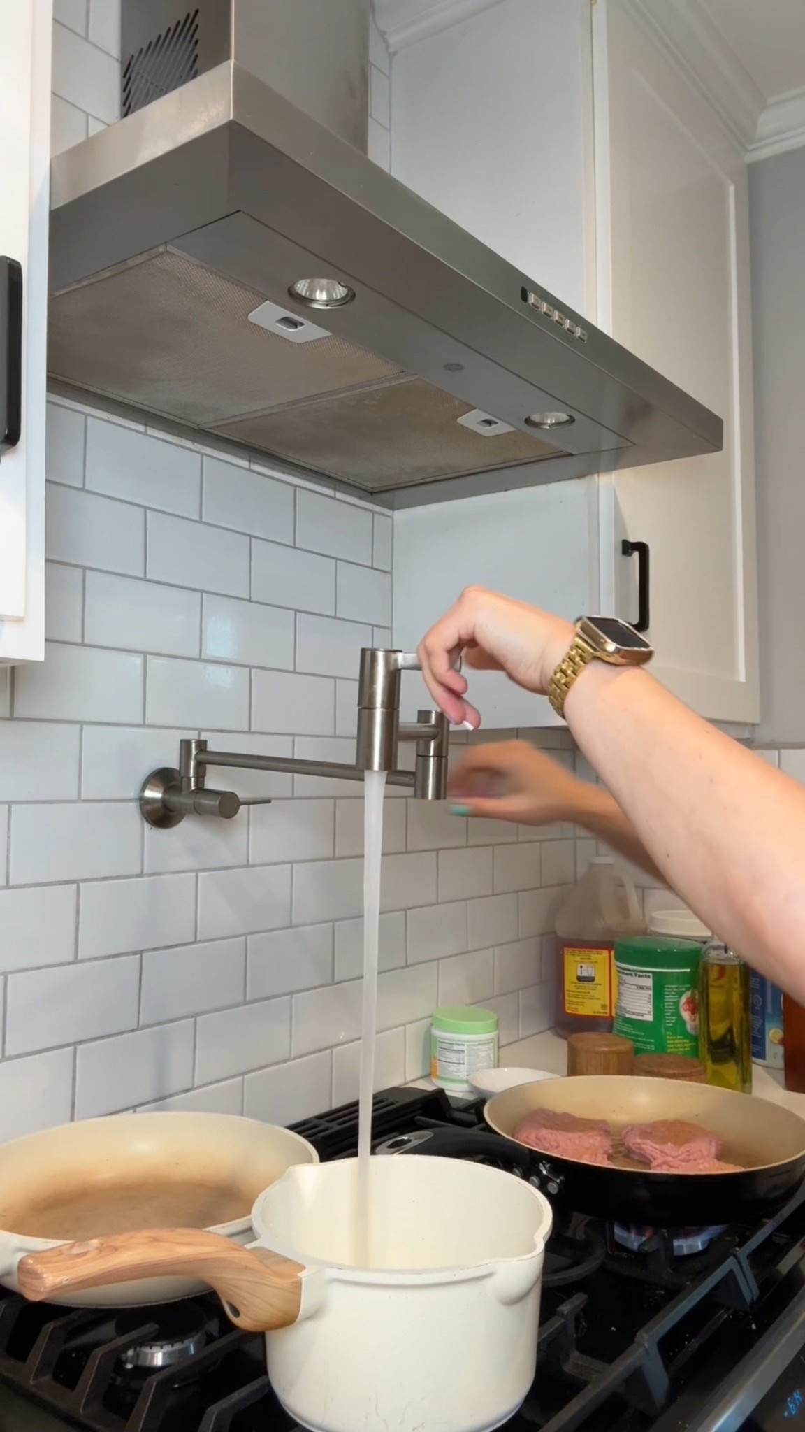 Pots and pans for cooking 