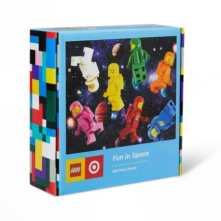 LEGO Collection x Target Chronicle Books Fun in Space Astronaut Jigsaw Puzzle - 500pc. | Walmart (US)