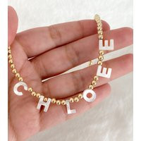 Name Necklace, Personalized Jewelry, Custom Name Gold | Etsy (US)