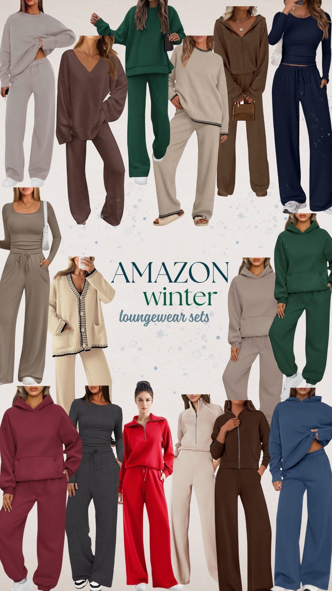 Amazon Winter Loungewear Sets
❤️





Amazon, Amazon Finds, Loungewearr

#LTKdayinmylife #LTKootd #LTKgrwm