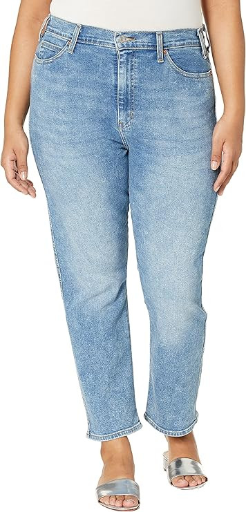 Signature by Levi Strauss & Co. Gold Label Women's Size Heritage High Rise Straight (Standard and... | Amazon (US)