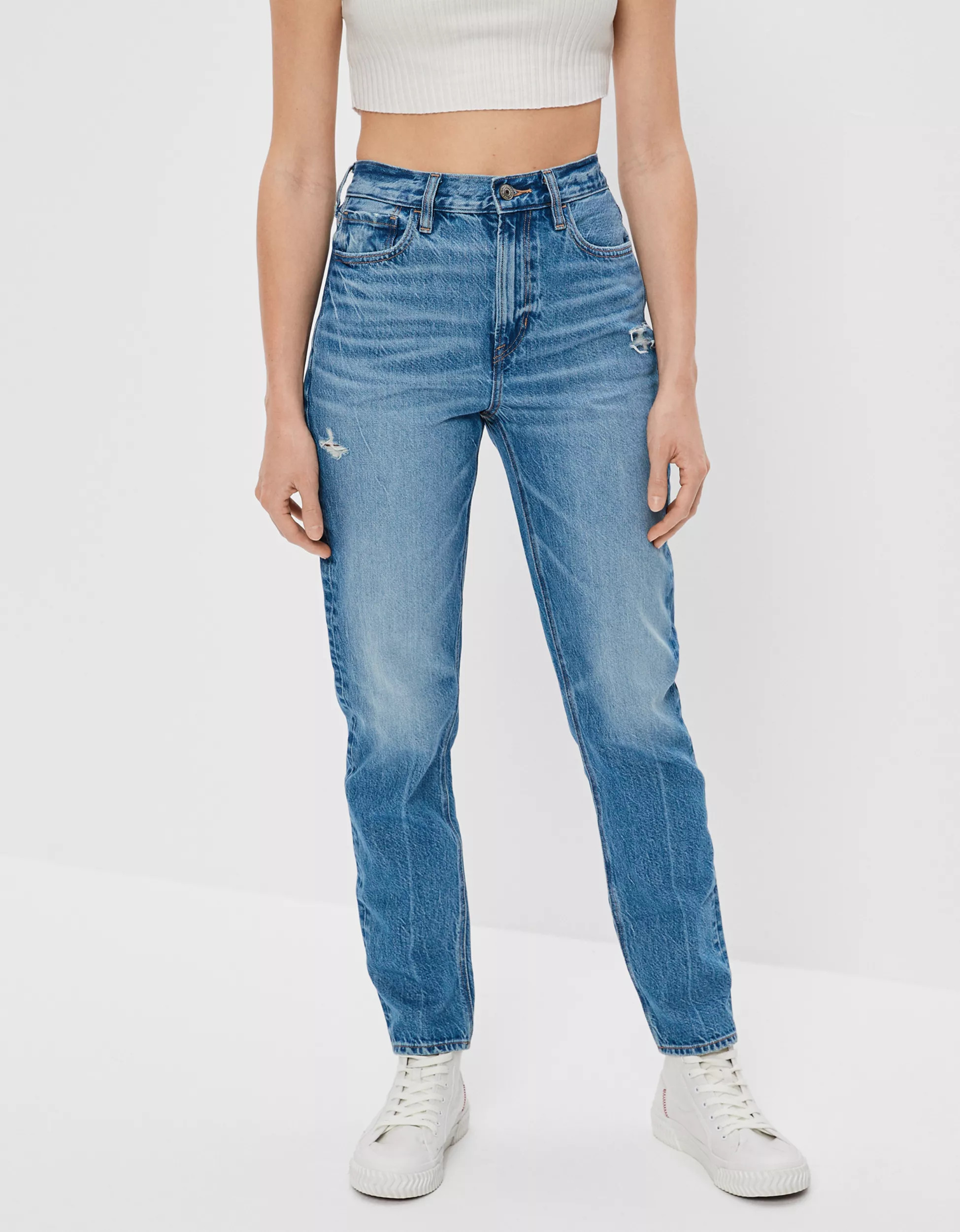 AE x The Jeans Redesign Mom Jean | American Eagle Outfitters (US & CA)