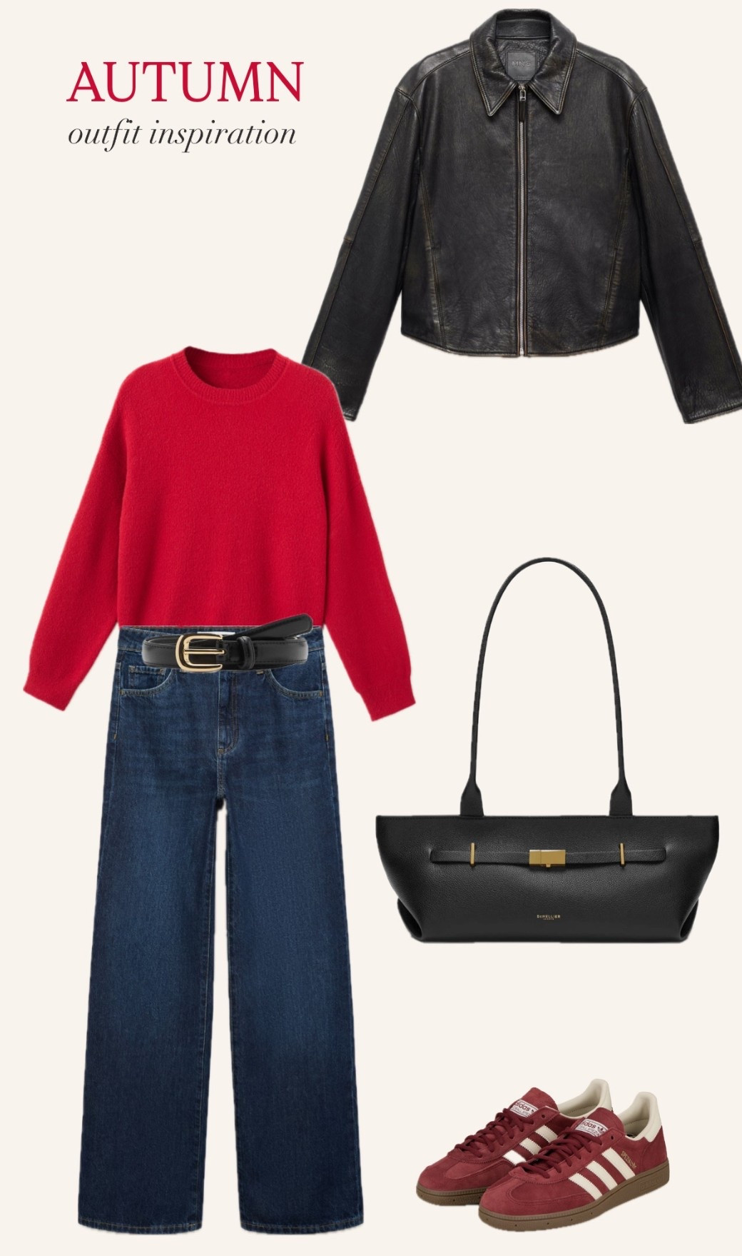 red + leather <3 

#LTKdeutschland #LTKautumn #LTKeurope