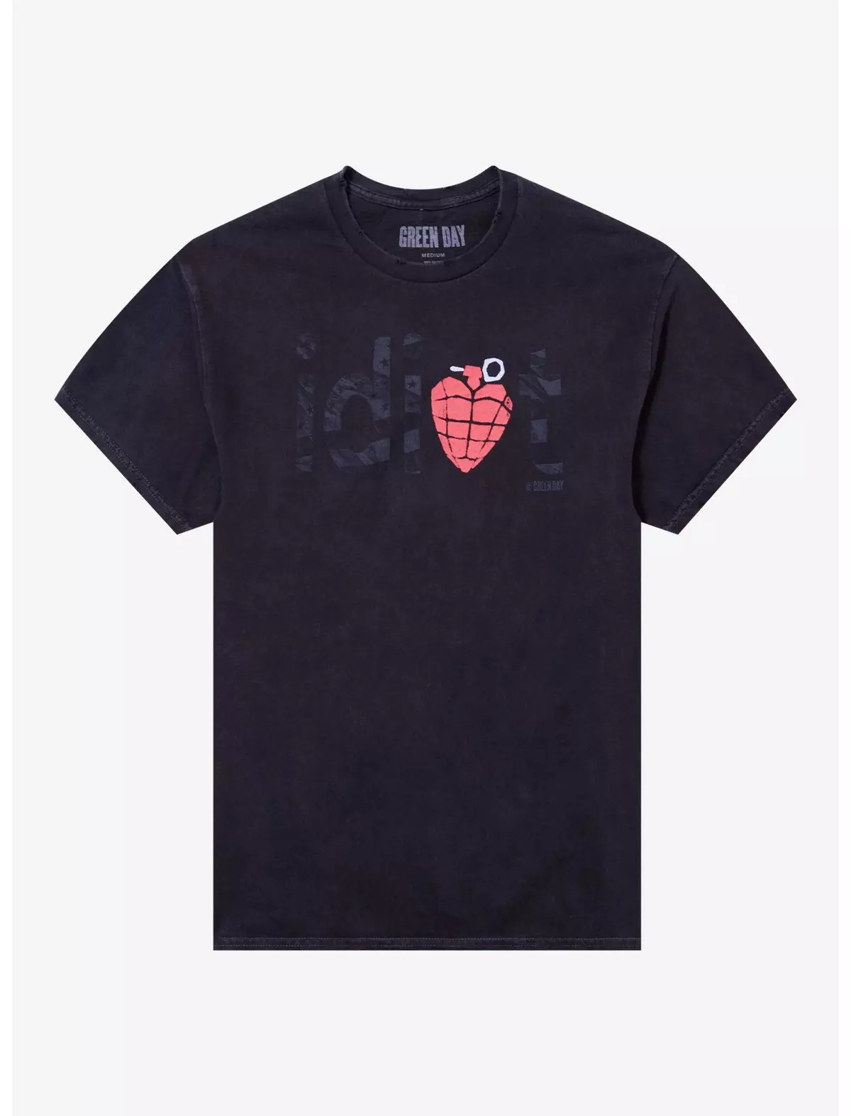 Green Day American Idiot Heart Grenade T-Shirt | Hot Topic