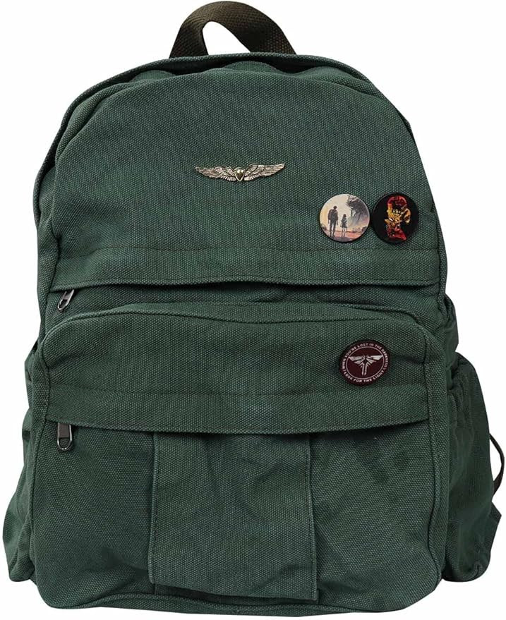Verycos Adult Joel Miller Cosplay Bag Ellie Williams Backpack Vintage Canvas Bookbag Casual Trave... | Amazon (US)