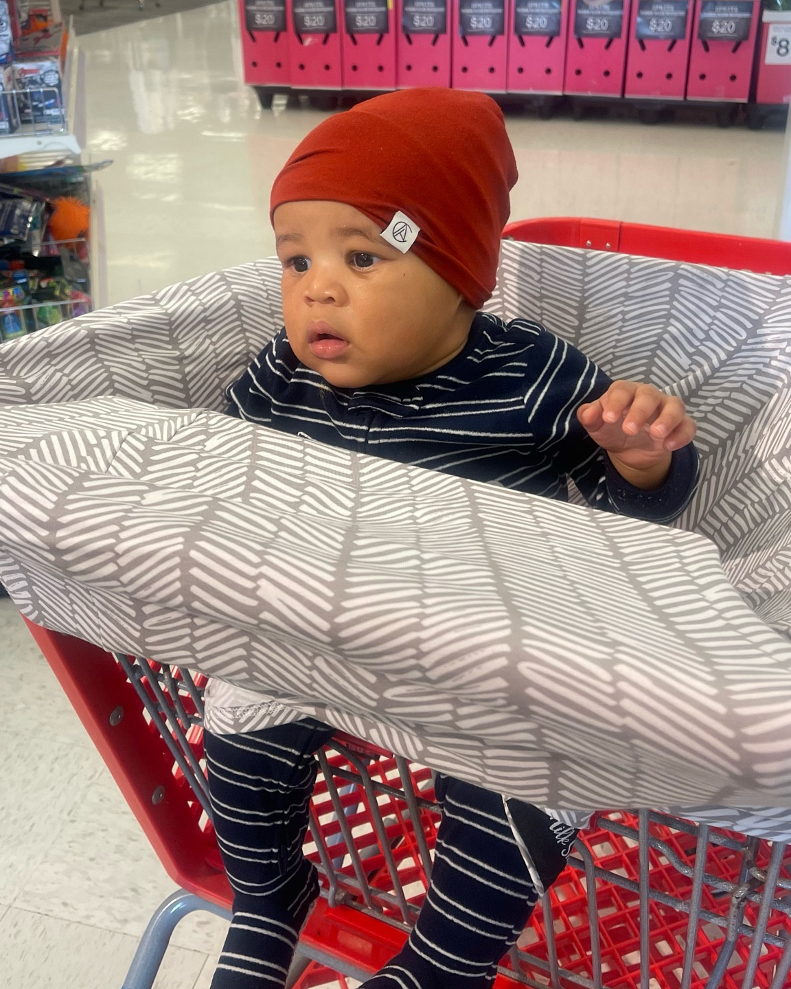 Milk Snobs 5 in 1 Cover! Can be used for many things including a cart / high chair cover! #babymusthave #milksnob 

#LTKbaby #LTKfamily #LTKkids