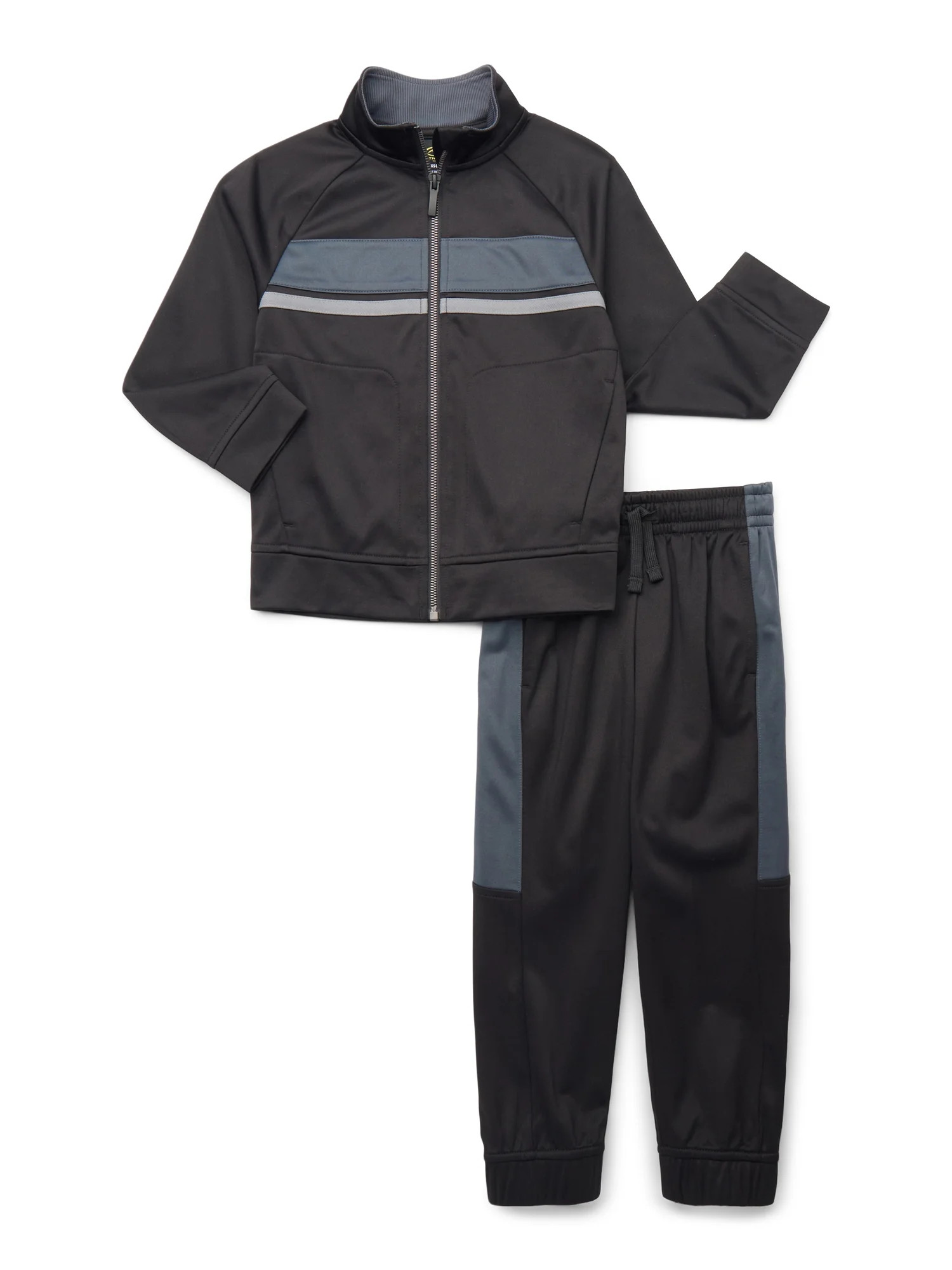 Athletic Works Boys Track Jacket and Pants Set, 2-Piece, Sizes 4-18 & Husky | Walmart (US)