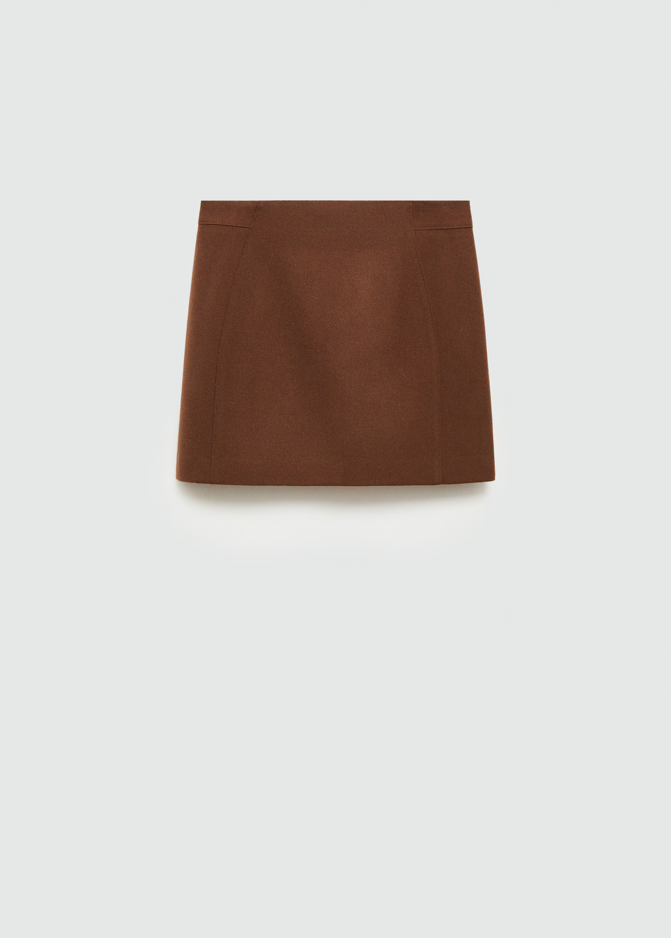Short wool skirt - Women | MANGO USA | Mango (US/MX/AU)