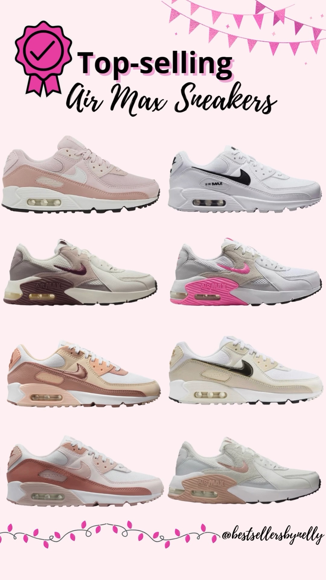 These Nike Air Max are bestsellers for a reason 👟

So comfy, supportive and great for everyday wear, travel days, errands, or long days👍

If you’re looking for sneakers that look cute and feel good, these are such a good find👏

🔖 Save this for later if you’re shopping for comfy shoes
👟 All styles linked here


Nike Air Max
women’s Nike sneakers
best selling sneakers
comfortable sneakers women
everyday sneakers
walking shoes women
casual sneakers
travel sneakers
athleisure shoes
Nike shoes women
stylish sneakers
neutral sneakers
workout to casual shoes
trendy sneakers
cushioned sneakers
supportive sneakers
lightweight sneakers
errand shoes
airport outfit shoes
street style sneakers
Nike Air Max women
fashion sneakers
comfortable walking shoes
everyday footwear
LTK sneakers
women’s athleisure
cute sneakers
Nike finds
Nike women
Nike sale
Nike deals
bestseller shoes
sneaker collection

@Nike US 

#LTKSaleAlert #LTKActive #LTKfitnessgoals