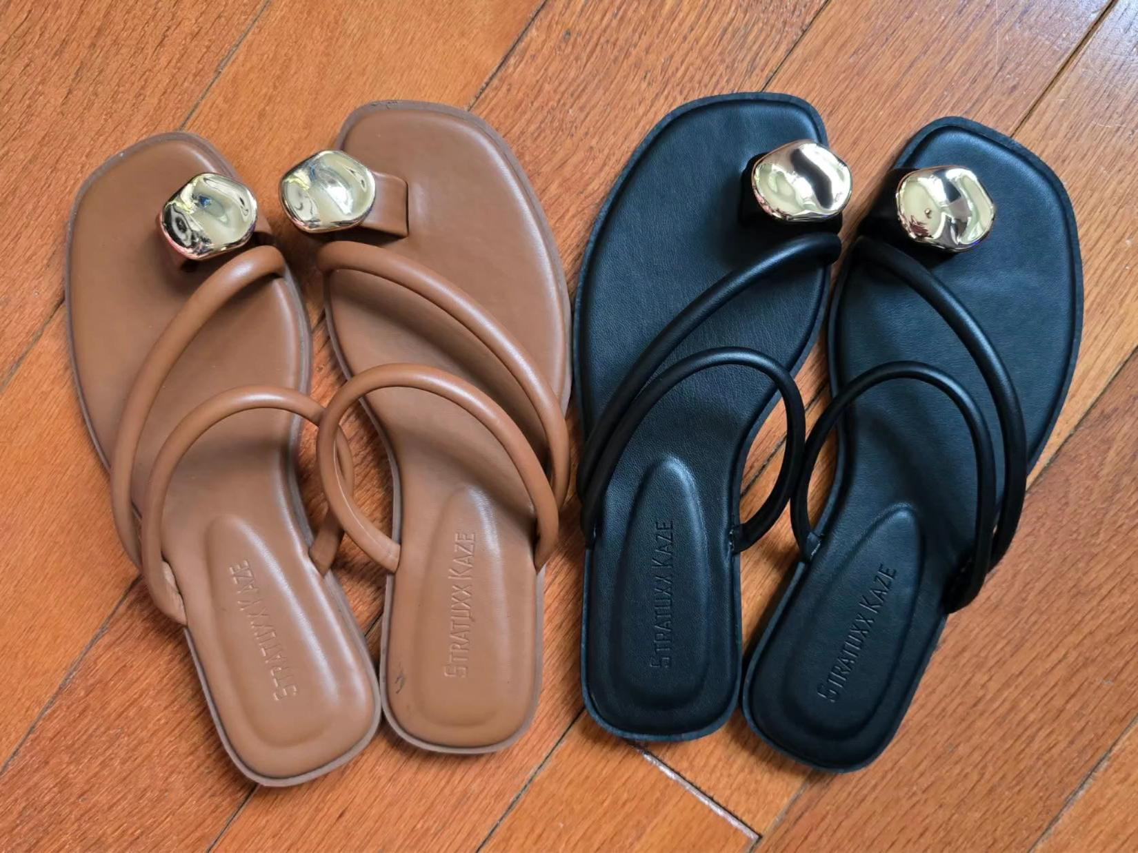 My favorite Amazon slide sandals from last summer, I loved the tan so much that I just purchased the black too for this summer 😍 they are super comfortable, perfect for my days out with the kids 🙌

#LTKSeasonal #LTKSaleAlert #LTKmomlife