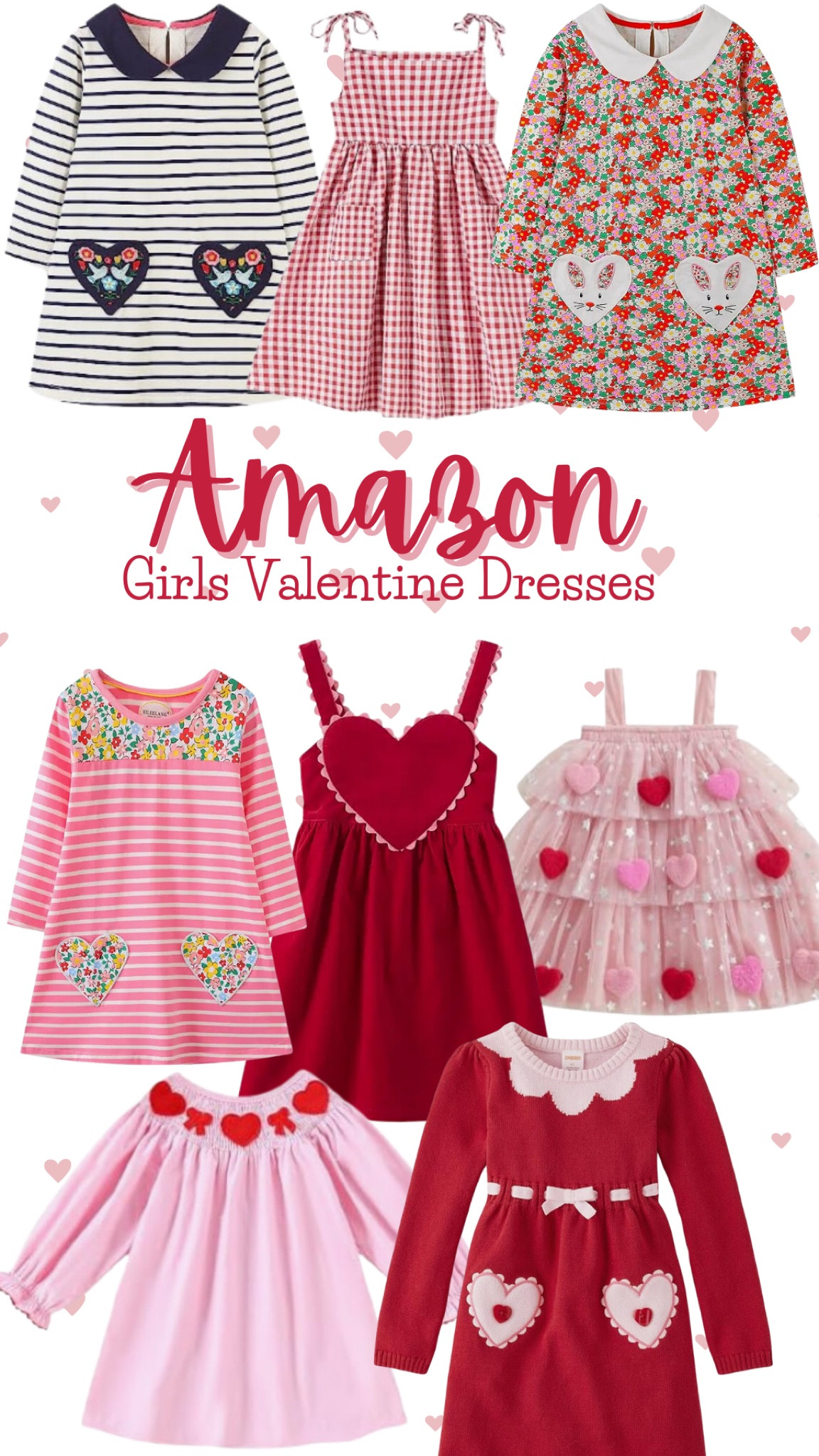 Amazon girls valentine dresses! 💕

THEBLOOMINGNEST dress  holiday valentines girls toddler 

#LTKKids #LTKBaby #LTKStyleTip
