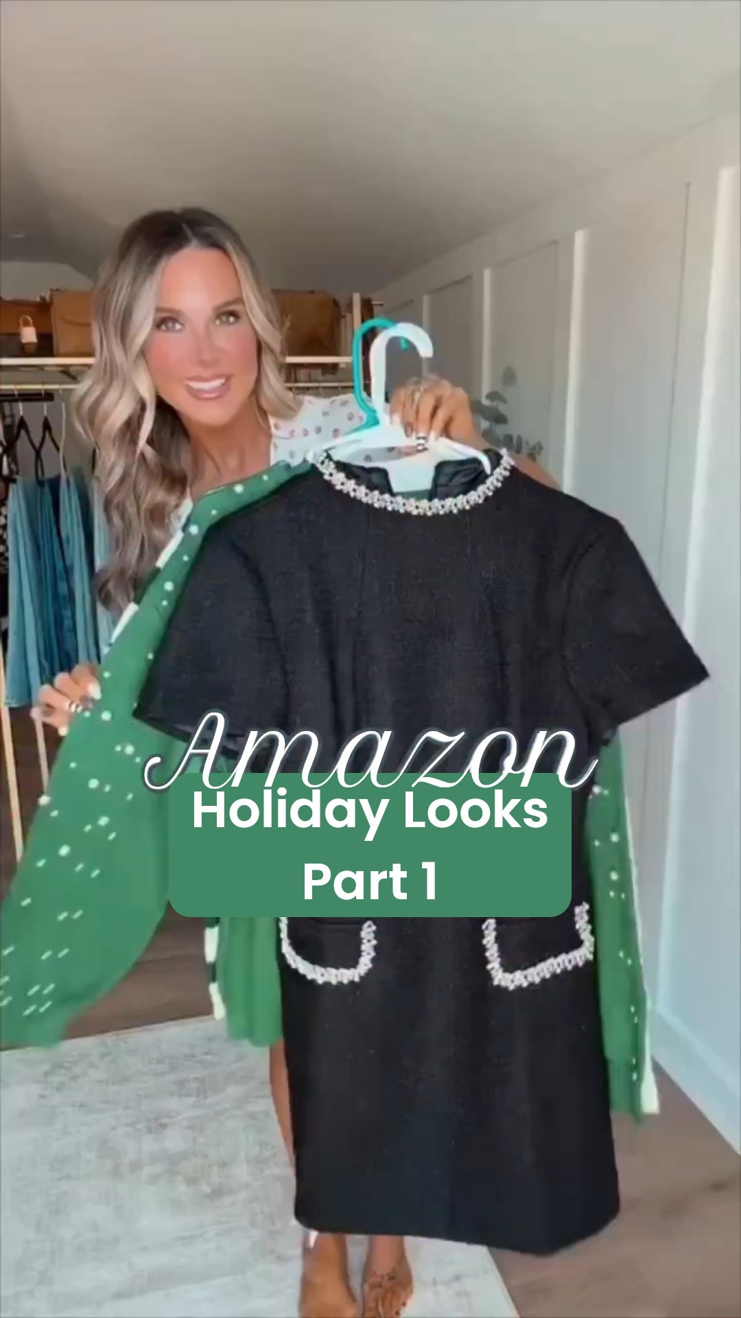 It’s the most wonderful time of the year to start buying your 2025 holiday looks for all the events! From dinner parties, to holiday shopping, to dinner with the girls! I’ve got you covered with all the looks!  
I’m 5’6 139lbs, wearing size small in all tops (including these cute holiday sweaters, white cowl neck top, and best long sleeve shirt), size 6 jeans, small plaid skirt and red skirt & size small black dress. Shoes fit true to size. 

 #LTKHoliday #LTKParties #LTKFindsUnder100