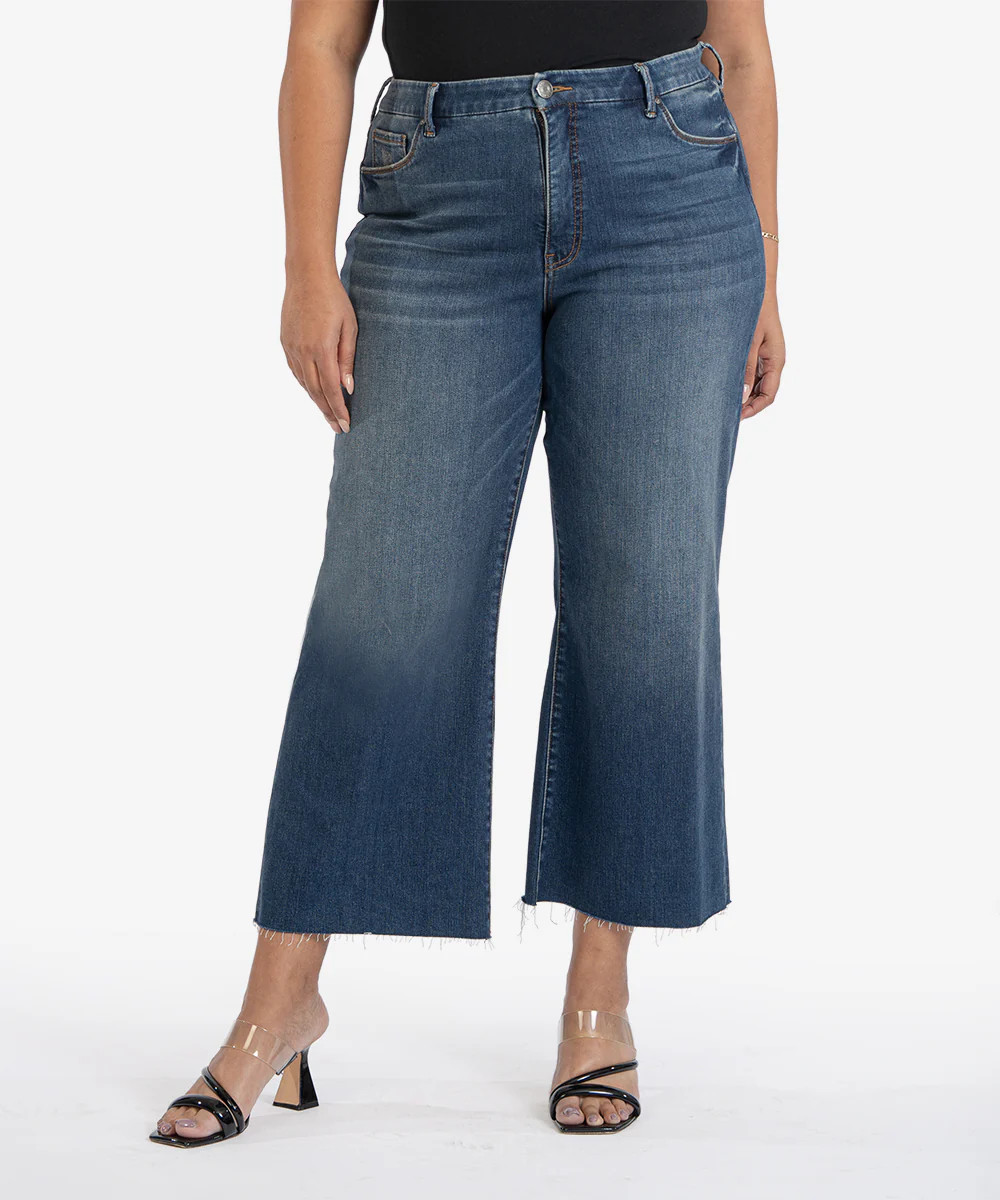 Meg High Rise Fab Ab Wide Leg, PLUS - Kut from the Kloth | Kut From Kloth