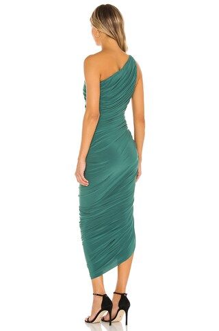 Norma Kamali Diana Gown in Mountain Green from Revolve.com | Revolve Clothing (Global)