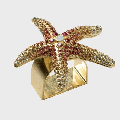 Sparkling Starfish Napkin Rings | Wayfair North America