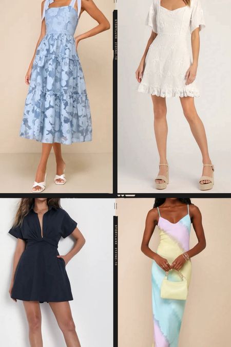 Spring occasion or wedding guest dresses 

#LTKParties #LTKStyleTip #LTKWedding