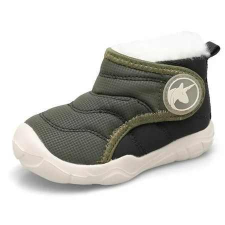 Barerun Kids Snow Boots for Boys Girls Toddler Winter Outdoor Boots Waterproof with Faux Fur Lined | Walmart (US)