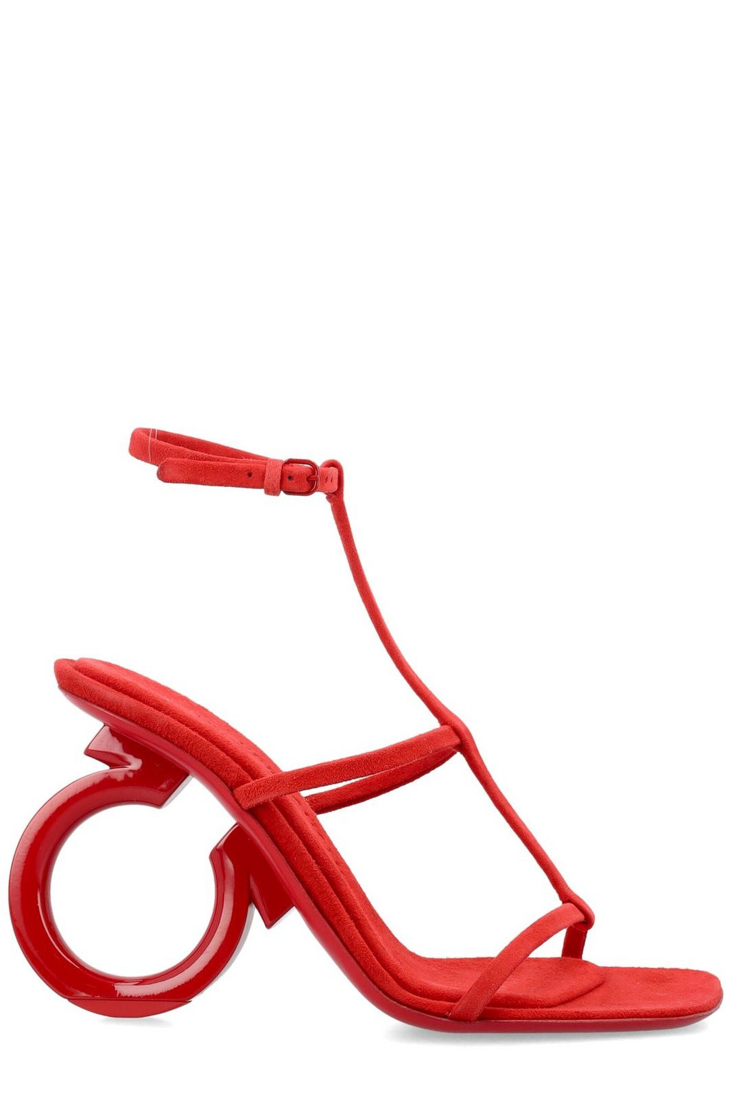 Salvatore Ferragamo Elina Square-Toe Sandals | Cettire Global