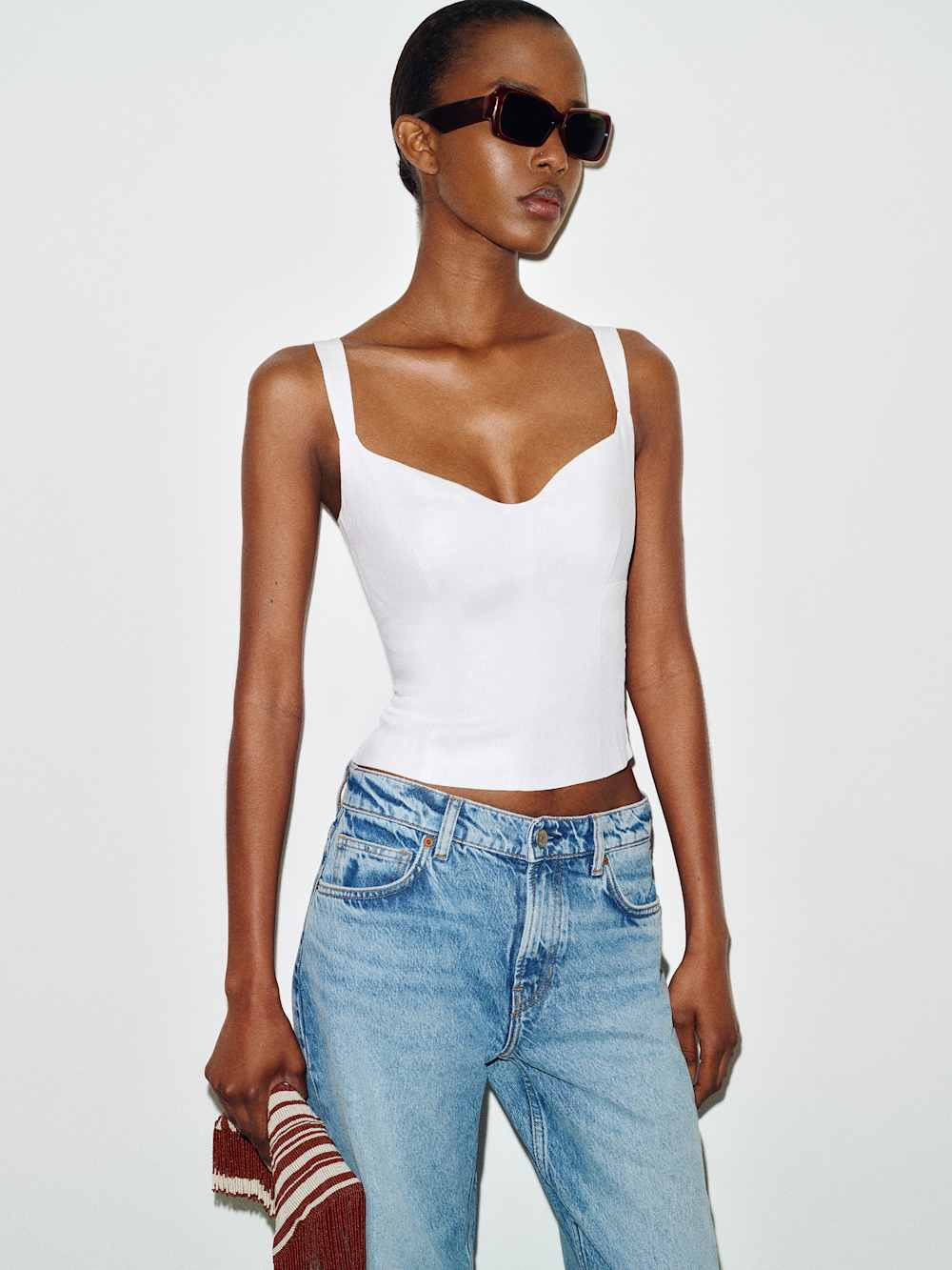 Yuri Linen Top | Reformation (Global)