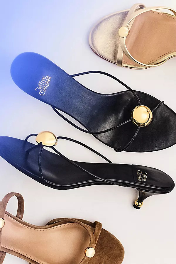 Preciosa Strappy Kitten Heels | Anthropologie (US)