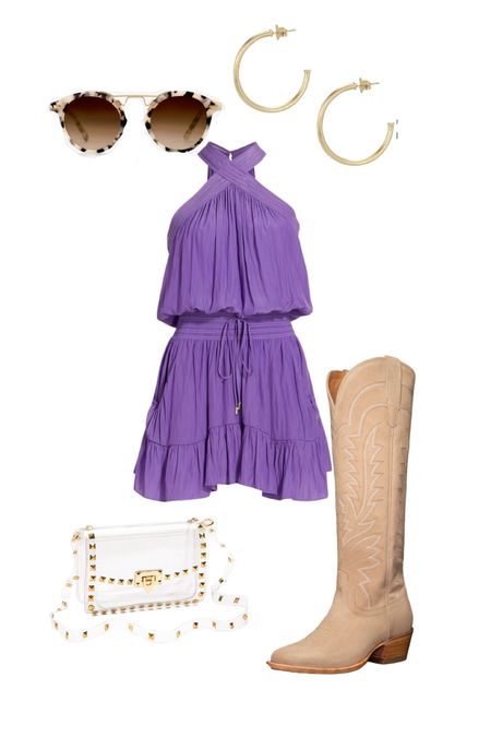 Purple gameday fit!

Gameday // boots // football game // purple dress 

#LTKSeasonal #LTKstyletip