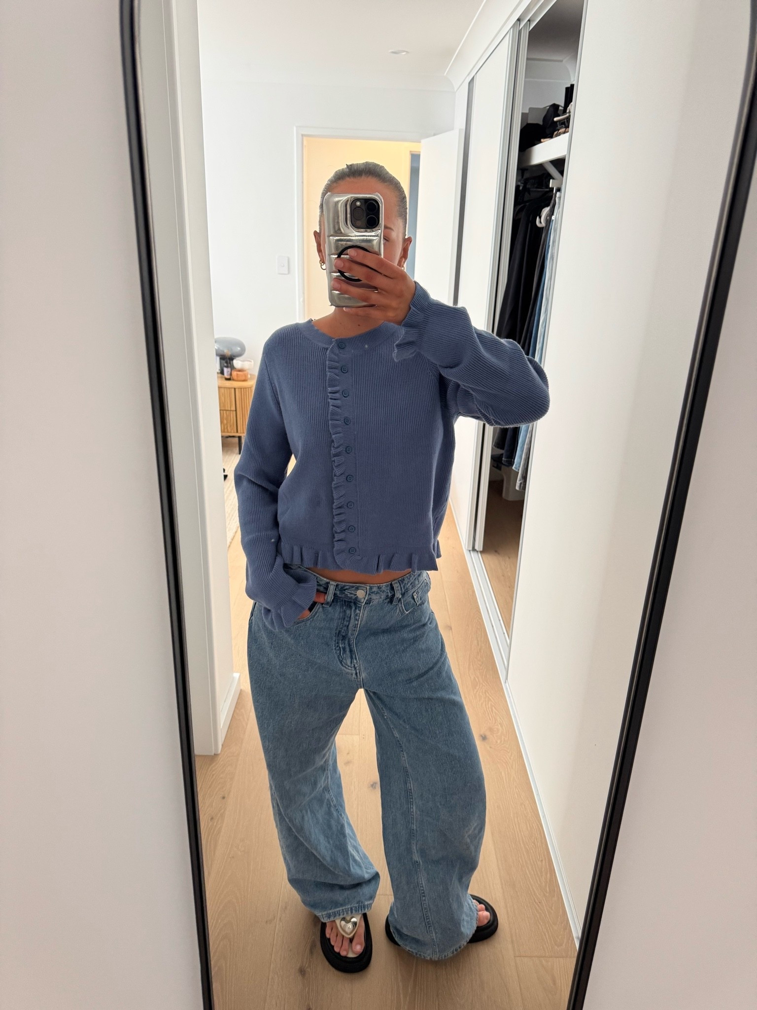 Cute all blue today. Jeans are a 10 & new cardi is a S in Petal & Pup new collection 🩵

#LTKaustralia #LTKwinter