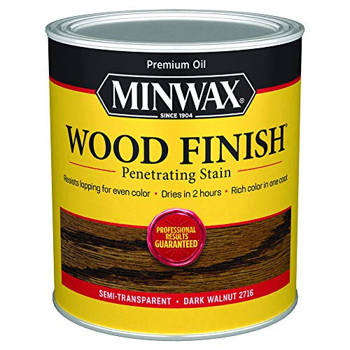 Minwax 70012444 Wood Finish, Dark Walnut, 1 Quart | Amazon (US)