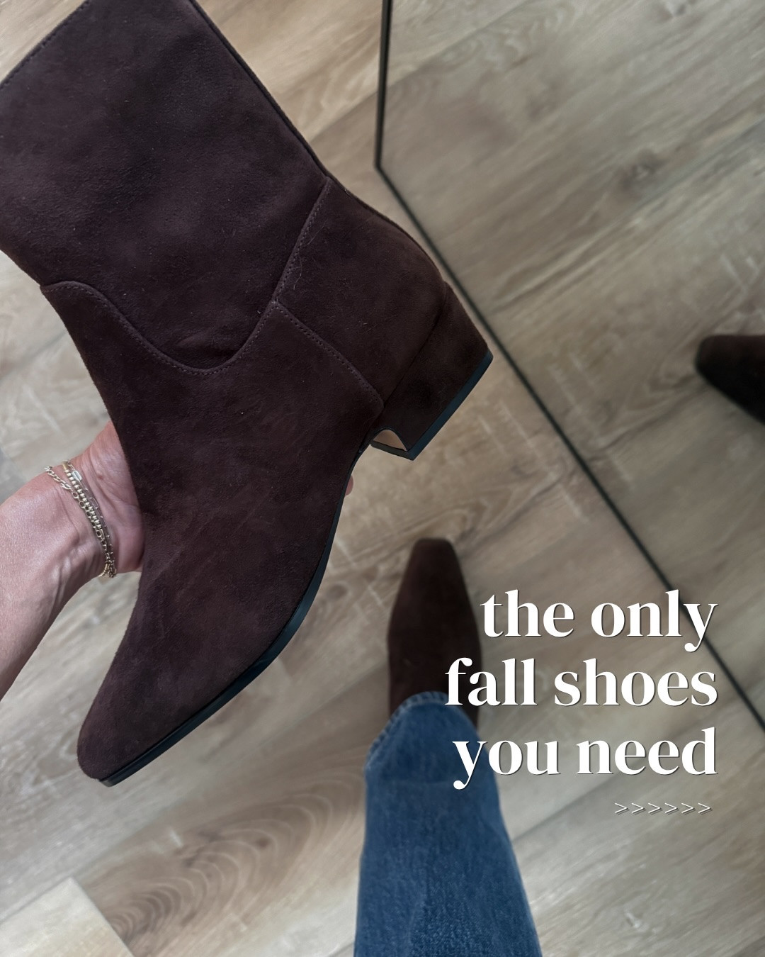 The shoes doing the work this fall🤎

Six pairs, six different jobs - and together they cover everything from casual days to more polished looks without overcomplicating the wardrobe.

I broke down why each pair earned a spot, what to wear them with + fit details.

#LTKSeasonal #LTKOver40 #LTKSaleAlert