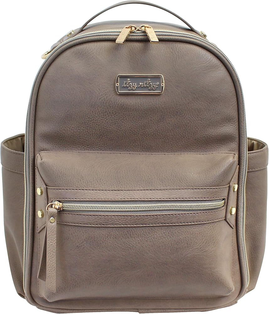 Itzy Ritzy Mini Diaper Bag Backpack – Chic Mini Diaper Bag with Changing Pad, 8 Total Pockets (... | Amazon (US)