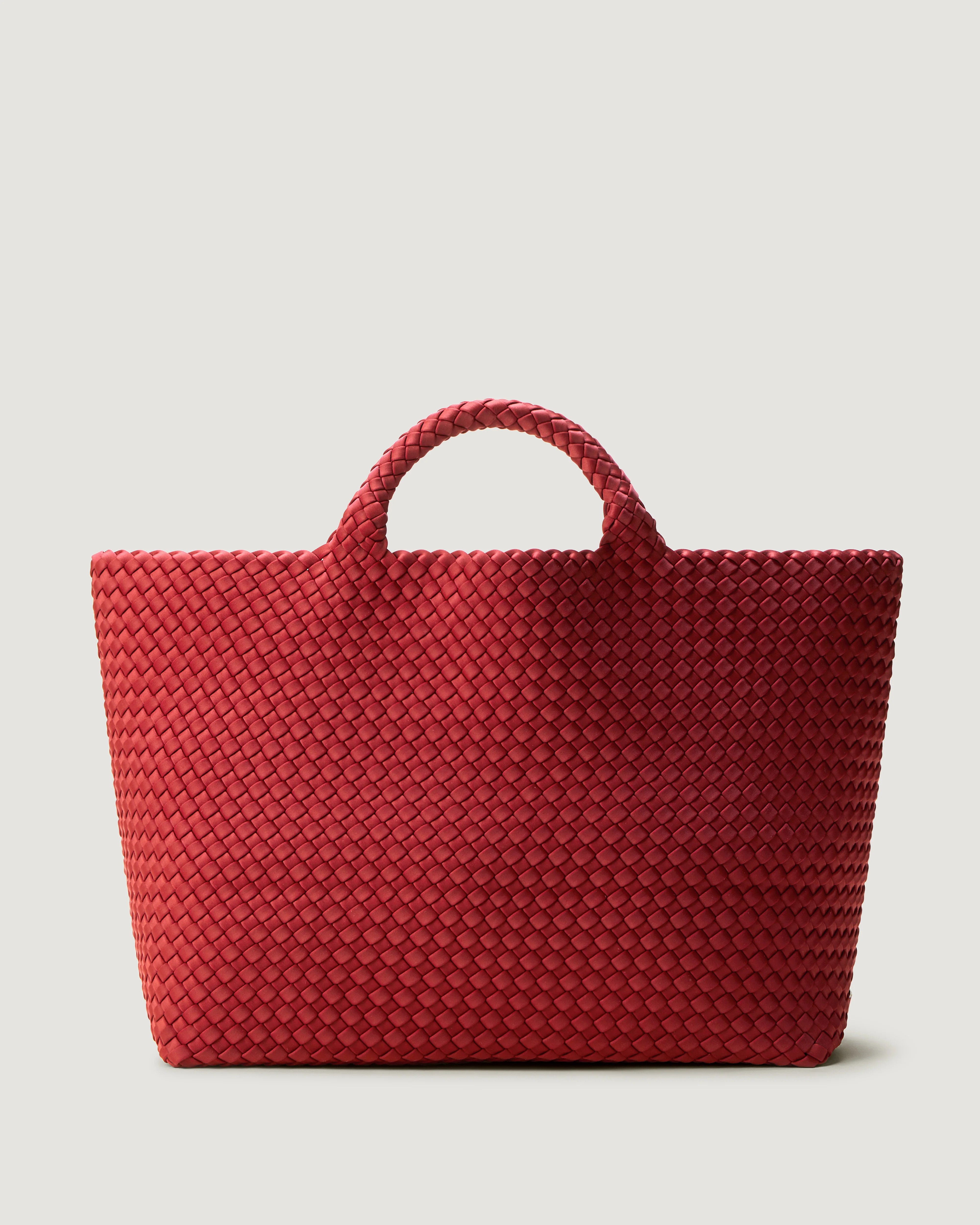 St. Barths Large Tote | Rosso | Naghedi