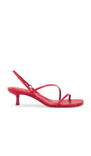 Cedonia Strappy Kitten Heel Sandal in Rose | Revolve Clothing (Global)