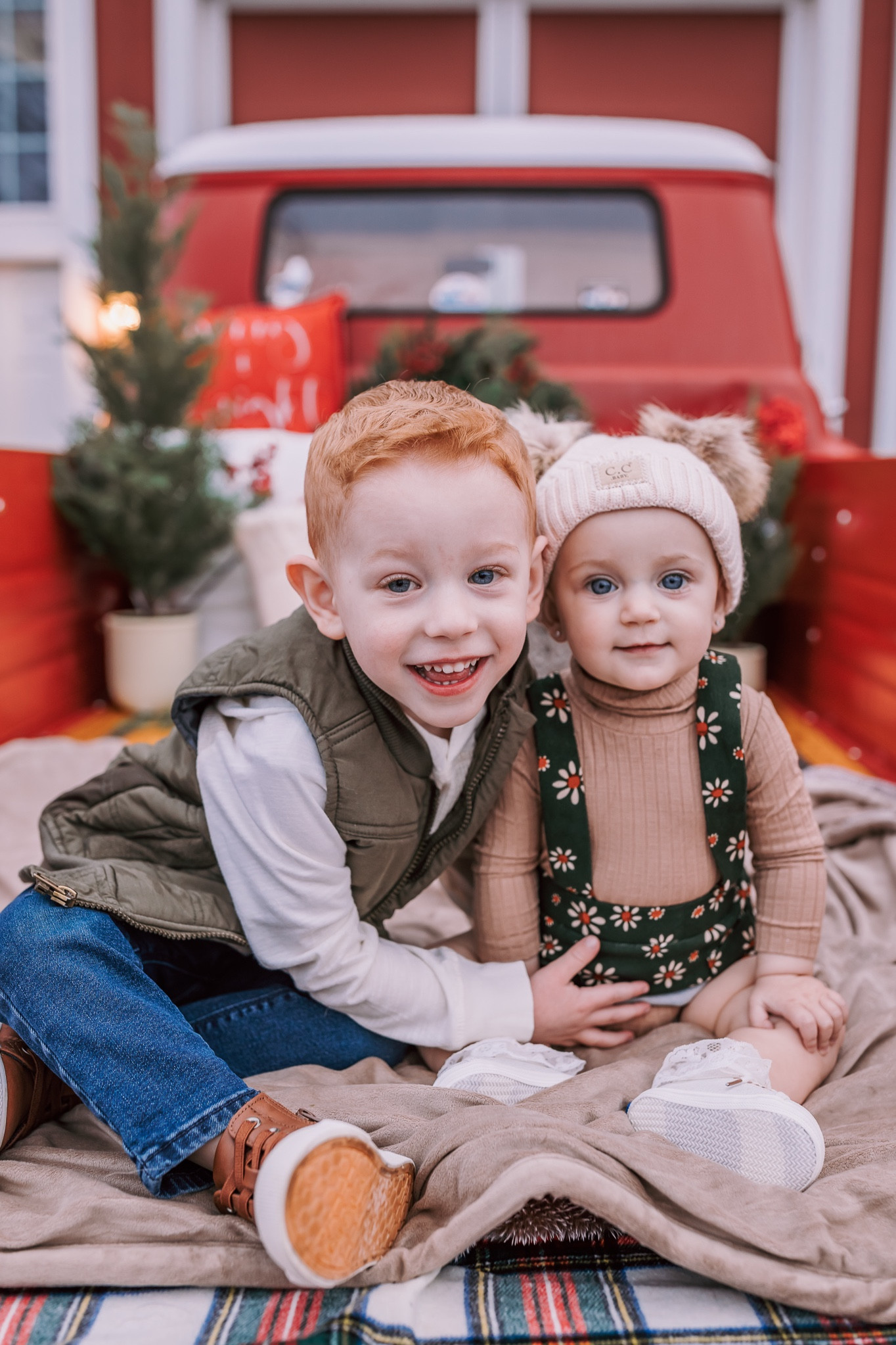 Family Christmas pictures ; Christmas truck photos ; baby girl fall outfit ; baby girl fall pictures ; baby Christmas pictures ; toddler fall outfit ; toddler Christmas pictures 

Bailey’s Blossom faves 

#LTKSeasonal #LTKHoliday #LTKfamily
