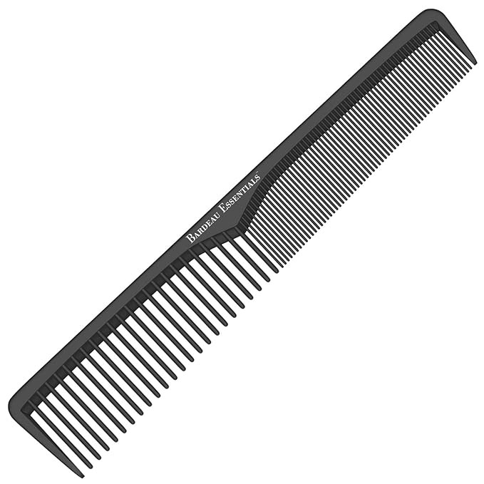 Professional 7 Inch Black Carbon Fiber Anti Static Chemical And Heat Resistant Comb For All Hair ... | Amazon (US)