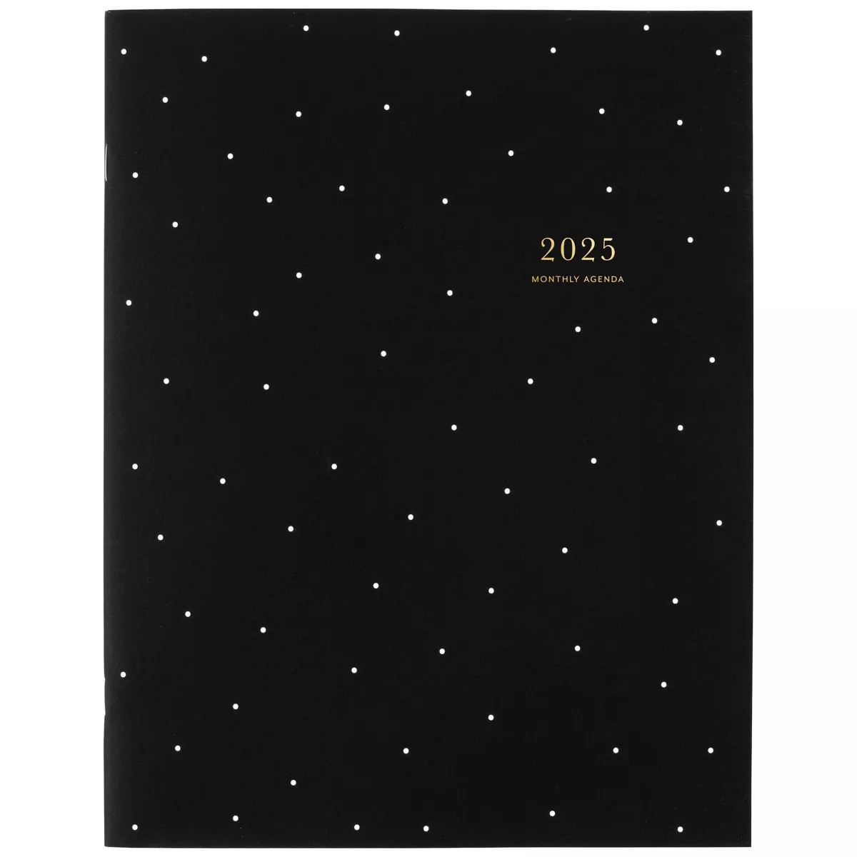Sugar Paper Essentials 2025 Monthly Planner 8.5"x11" Black and White Dots: Adult Non-Toxic Acid-F... | Target