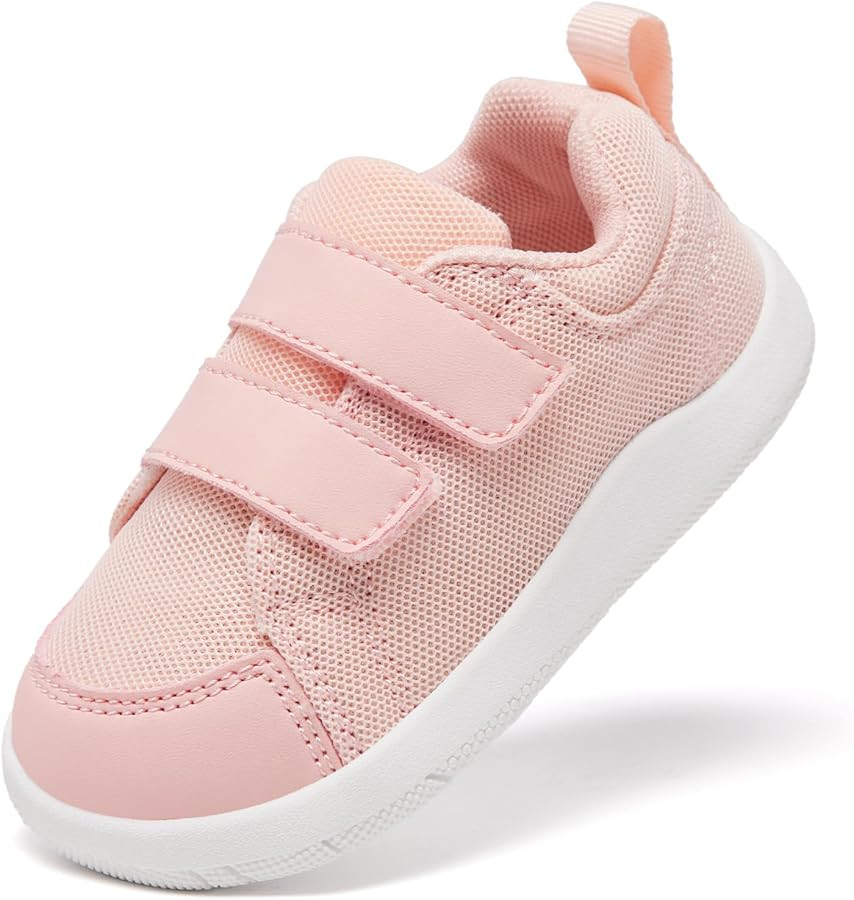 MORENDL Wide Toe Box Shoes Toddler Walking Shoes Baby Boy Girl Non-Slip Sneakers Comfort Tennis O... | Amazon (US)