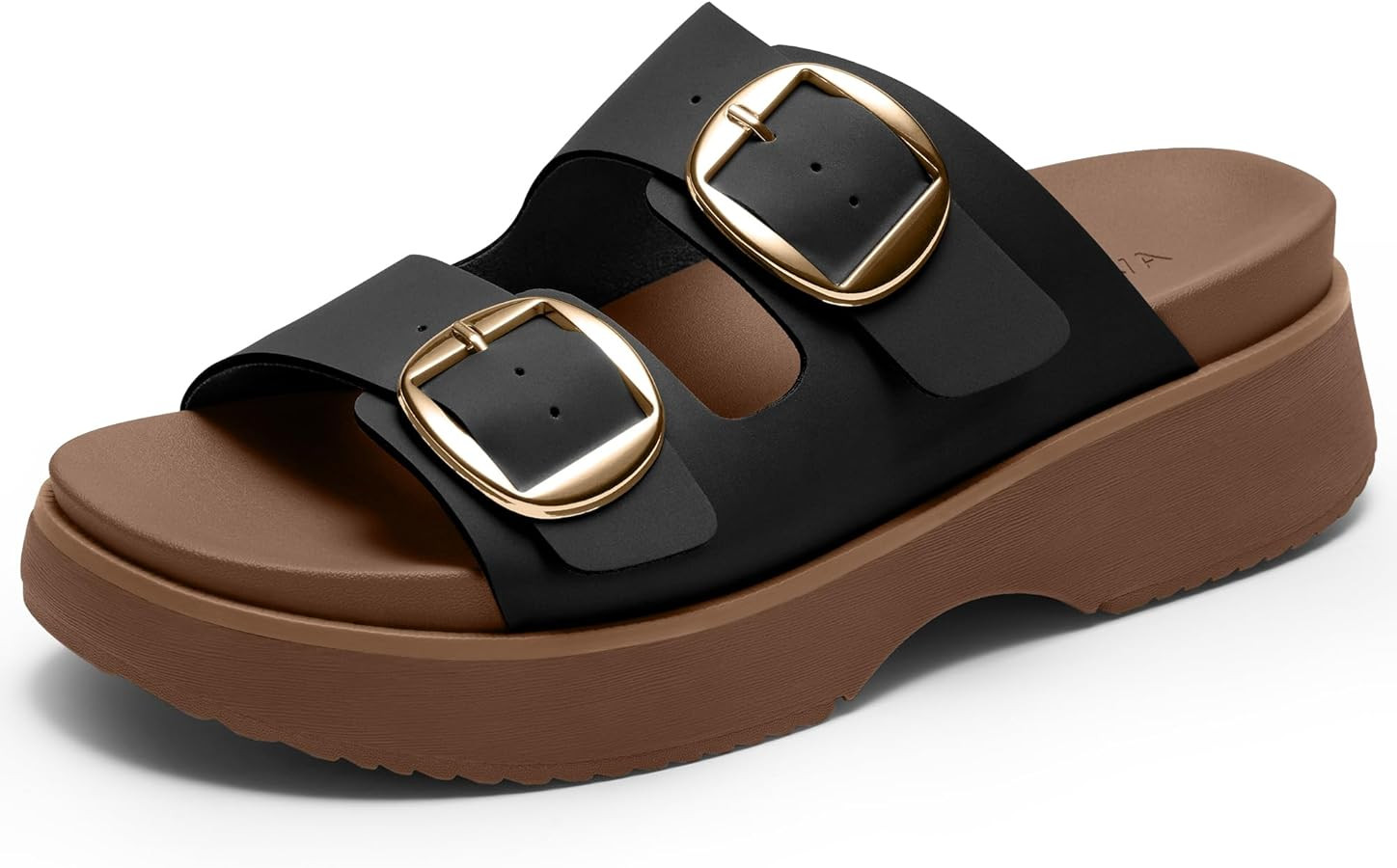 Vilanva Women’s Orthopedic Platform Wedge Walking Slides with Arch Support Soft Footbed for Pla... | Amazon (US)