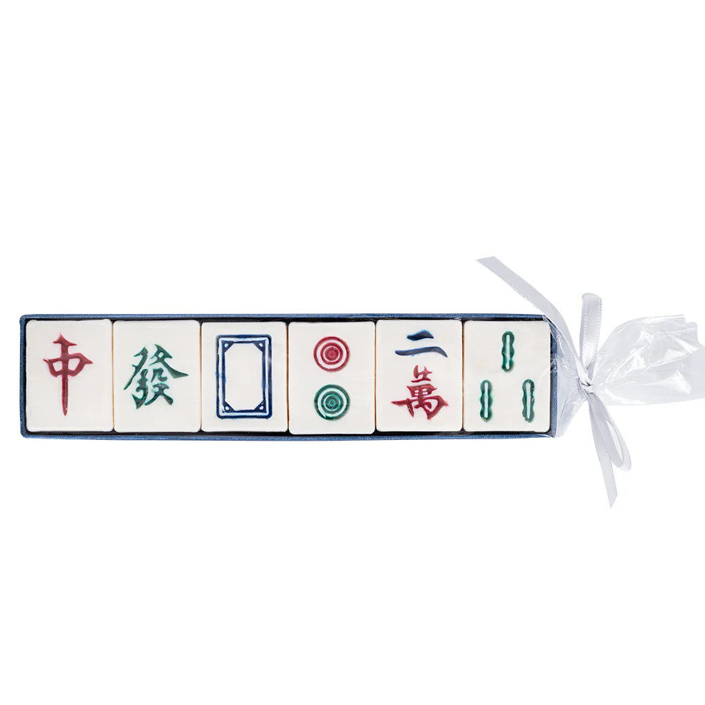 Mahjong Soap, Set of 6 | Blue Print