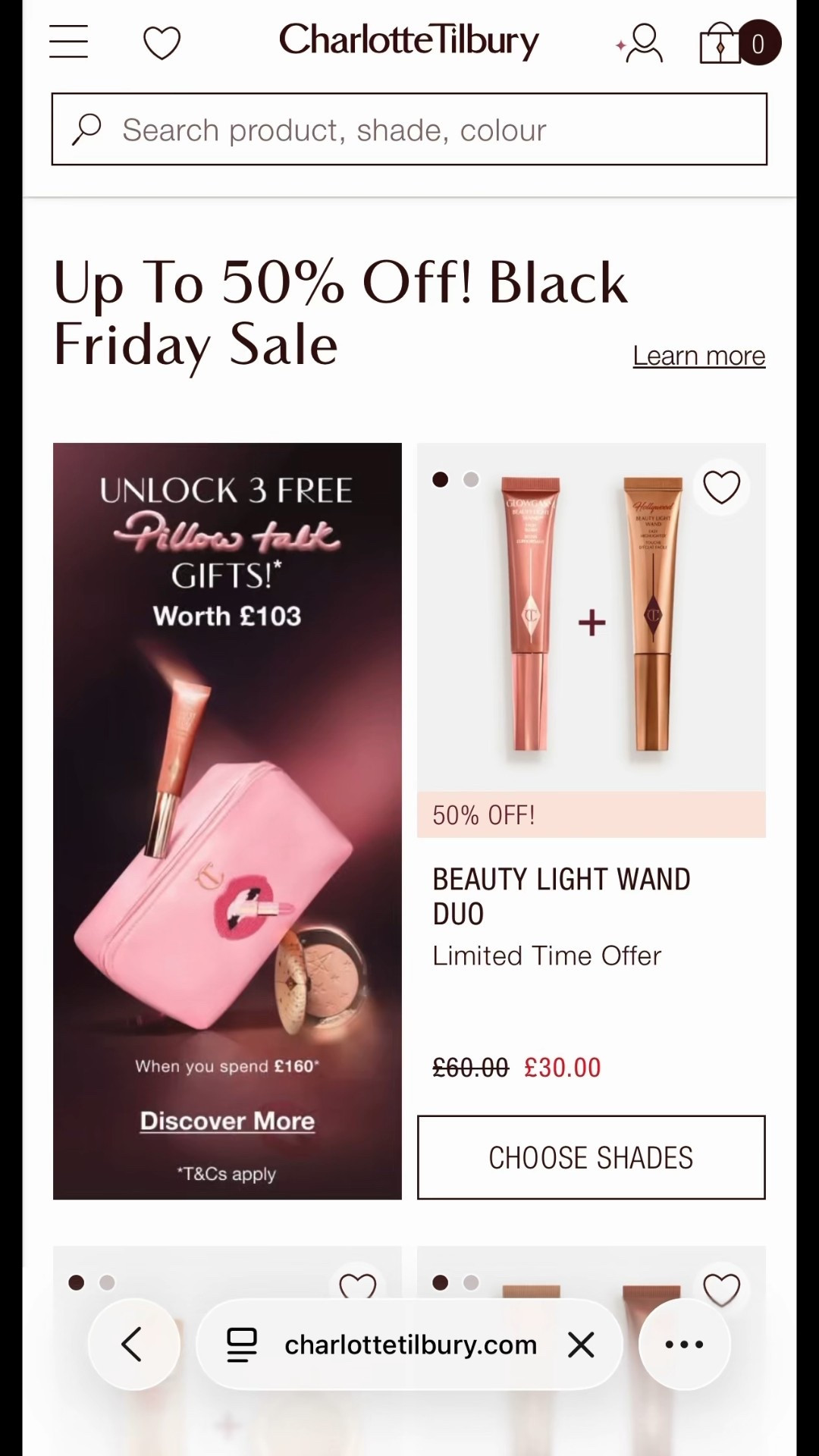 50% off Charlotte tilbury!!! My top picks are the blusher and highlight and lip set 😍😍

#LTKuk #LTKCyberWeek