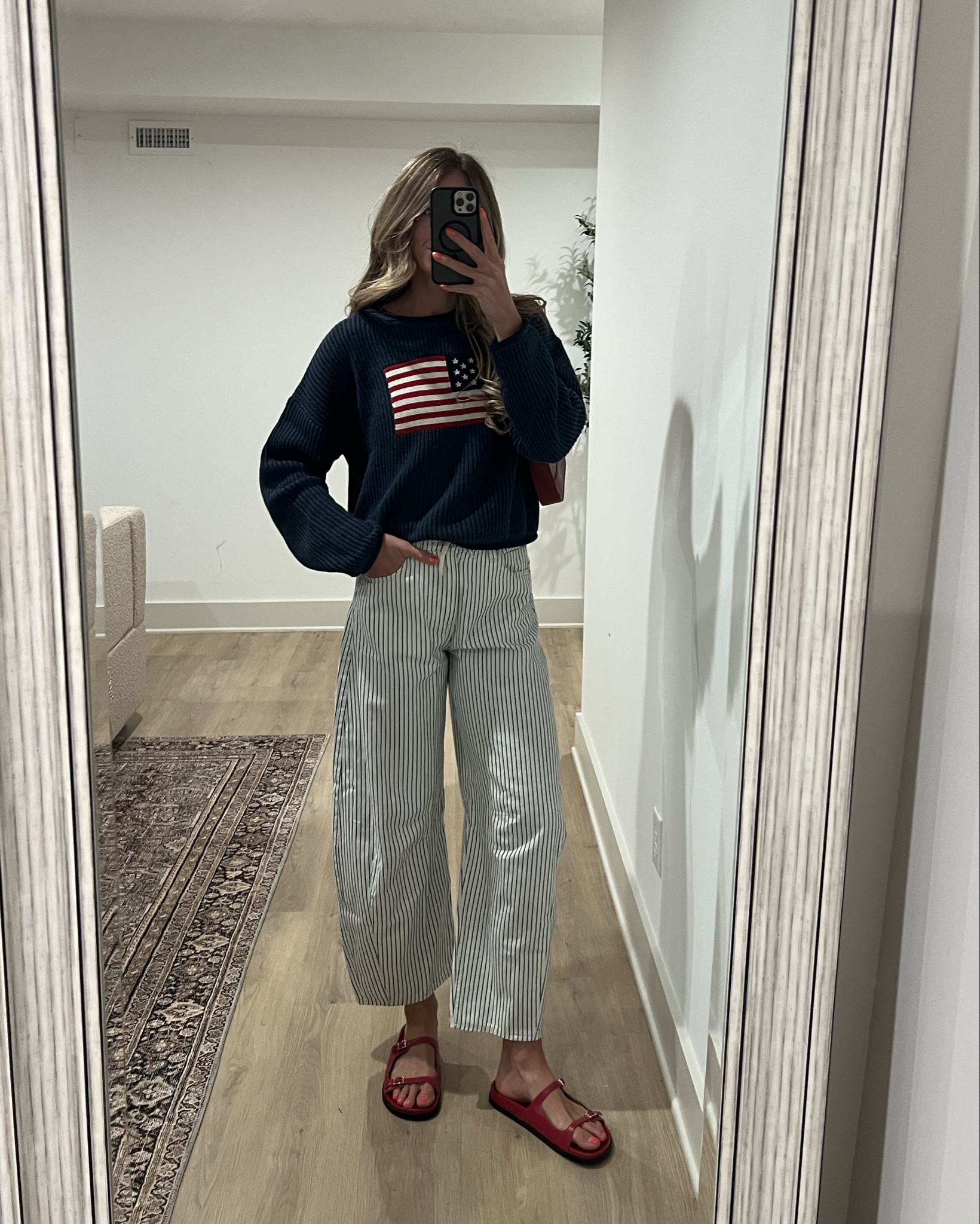 MDW Outfits  for Nantucket. Sizing below:
Size small tall in sweater
Size 6 in striped dress
Size 27 long in striped pants (run on the bigger side)
Size medium in white pants and striped shorts.  
Sized up to medium in active dress for length. Long torso friendly.  
Wearing my true size in denim shorts.  The naturally run looser
Small in red tank
Small in red skort

#LTKSeasonal

#LTKSeasonal