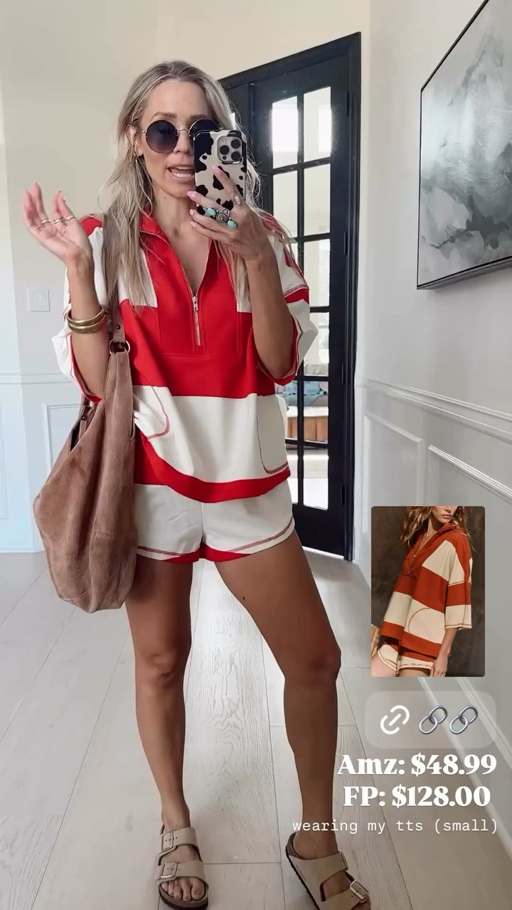 Theeee cutest summer matching set that doubles as a swim coverup. Best of all—it’s a fraction of the price of the Free People version❣️



#LTKootd #LTKSwim #LTKSeasonal