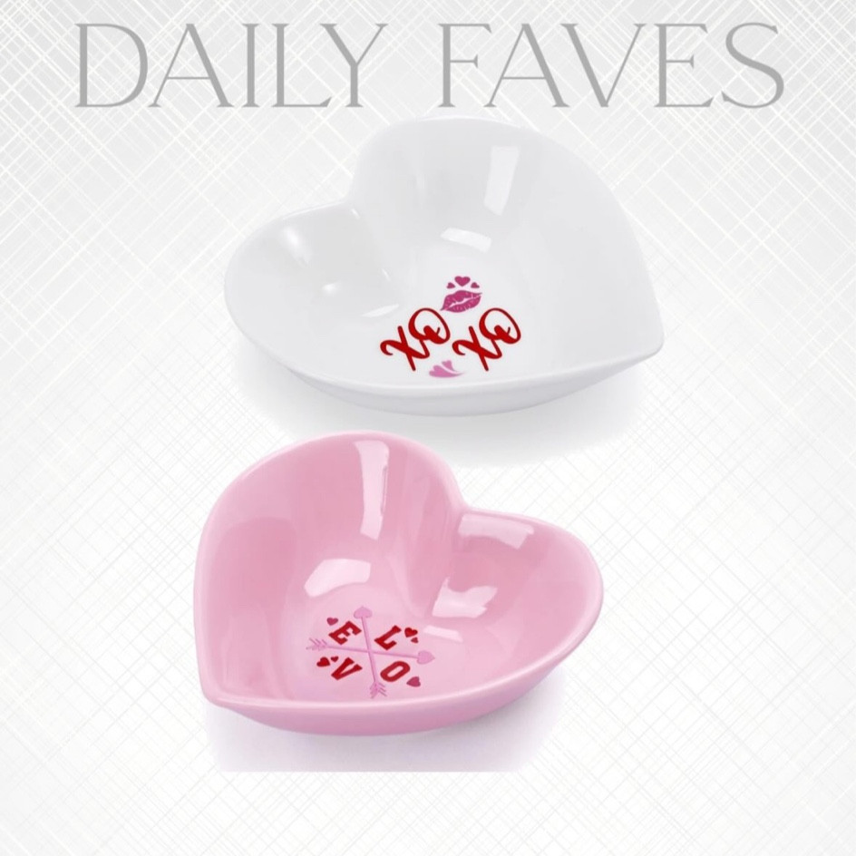 Cute valentines dishes!

#LTKhome #LTKSeasonal #LTKparties